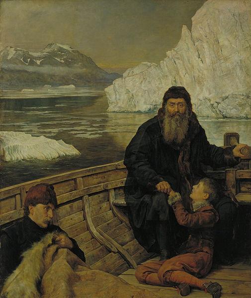 John Maler Collier The Last Voyage of Henry Hudson Sweden oil painting art